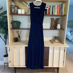 Navy Blue Jumpsuit - Size Small - Like New